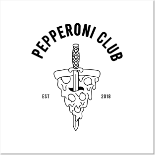 PEPPERONI CLUB Posters and Art